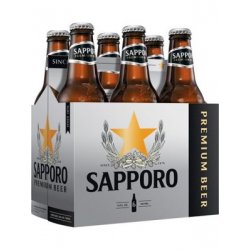 SAPPORO DRAFT LAGER 12oz 6PK BOTTLES - Schaefer’s