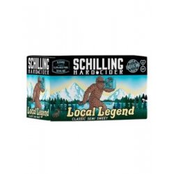 SCHILLING CIDER HOUSE SEMI-SWEET CIDER 12oz 6PK CANS - Schaefer’s