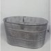 POT ZINC OVAL GRIS POT ZINC OVAL GRIS