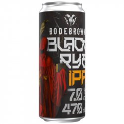Bodebrown Black Rye IPA Bodebrown Black Rye IPA