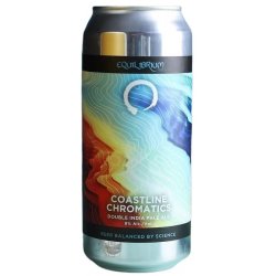 Equilibrium Brewery Coastline Chromatics DIPA 4 pack 16 oz. Can - Petite Cellars