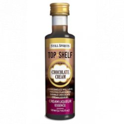 Aromatizante still spirits  Top Shelf chocolate cream 50 ml - El Secreto de la Cerveza