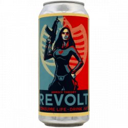 Adroit Theory – REVOLT (Ghost REVOLT) - Rebel Beer Cans