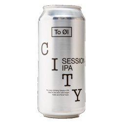 TO ØL CITY Session IPA 33cl - Hyperboissons