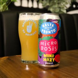 Hasta Pronto Microdosis (Mini Hazy IPA) Hasta Pronto Microdosis (Mini Hazy IPA)