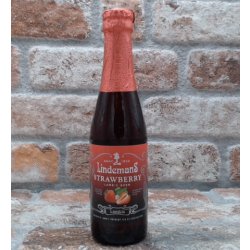 Lindemans Lindemans Strawberry LambiekGeuze - 25 CL - House of Beers Uden