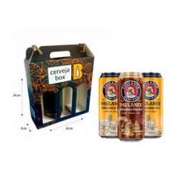 Kit Presenteável 3 s Paulaner - CervejaBox