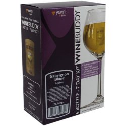 WineBuddy - Sauvignon Blanc Wine Kit - 7 Day - 6 Bottles - Brewbitz Homebrew Shop