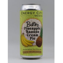 Energy City  Bistro Pineapple Banana Cream Pie - DeBierliefhebber