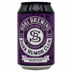 Sori Brewing Dark Humor Club - Oak Aged Winter Special - Cantina della Birra