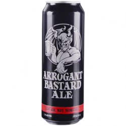 Stone Arrogant Bastard Ale 1219.2 oz cans - Beverages2u