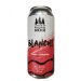 Ruisseau Noir - Blanche Fraise Rhubarbe - 473ml 