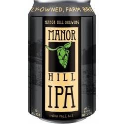 Manor Hill Brewing IPA 6 pack 12 oz. Can - Petite Cellars