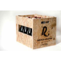 Rondadora Caja portabotellas de madera - Rondadora