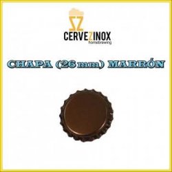 Chapa (26 mm) Marrón - Cervezinox