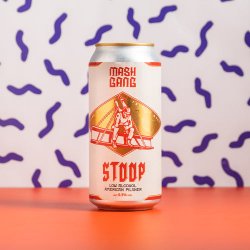 Mash Gang - Stoop Alcohol-Free Pilsner 0.5% 440ml Can - All Good Beer