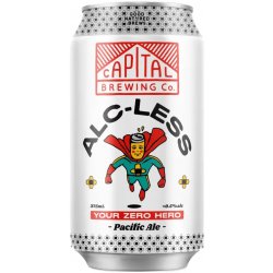 Capital Brewing Co Alc-Less Pacific Ale 375ml - BoozeBud