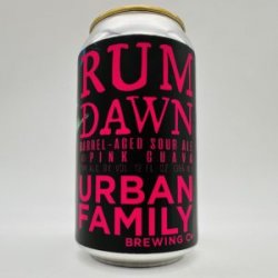 Urban Family Rum Dawn Rum Barrel-Aged Guava Sour Can - Bottleworks