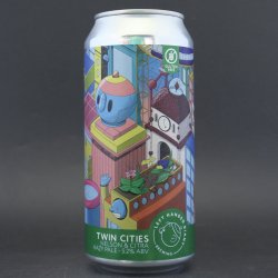 Left Handed Giant - Twin Cities: Nelson & Citra - 5.2% (440ml) - Ghost Whale