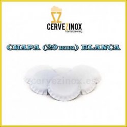 Chapa (29 mm) Blanco - Cervezinox