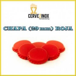 Chapa (29 mm) Rojo - Cervezinox