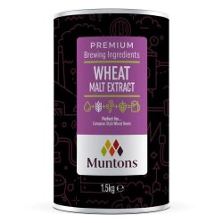 Wheat - Liquid Malt Extract (LME) - 1.5kg - Muntons - Brewbitz Homebrew Shop