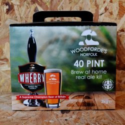 Woodfordes - Wherry Amber Ale - 40 Pint Beer Kit - Brewbitz Homebrew Shop