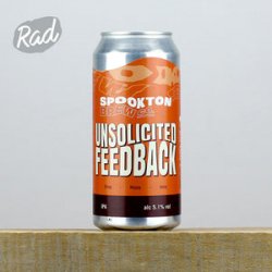 Spookton Unsolicited Feedback - Radbeer