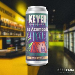 Keyer. La Acampada Dark Lager - Beervana