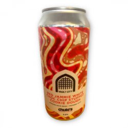 Vault City, Red Jammie White Choc Chip Stuffed Cookie Dough, Sour,  0,44 l.  6,6% - Best Of Beers