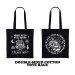 Black Iris Tote Bag 