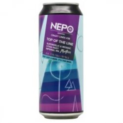 NEPO TOP OF THE LINE  CRAZY LINES #38   Hazy DIPA - Sklep Impuls