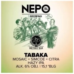 NEPO TABAKA  HAZY IPA - Sklep Impuls