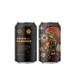 Collective Arts Origin of Darkness: Imperial Stout w Coffee, Almonds, Lactose & Speculoos Cookies (Vitamin Sea Collab) - Collective Arts