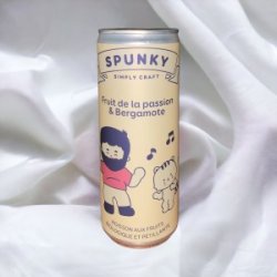 Spunky : Fruit de la passion  Bergamote - BAF - Bière Artisanale Française