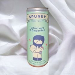 Spunky : Citron vert  Gingembre - BAF - Bière Artisanale Française