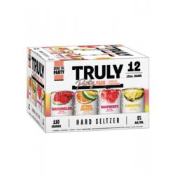 TRULY PARTY PACK HARD SELTZER 12oz 12PK CANS - Schaefer’s