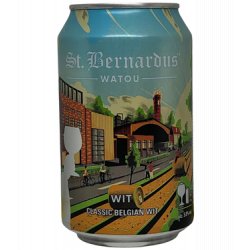 St. Bernardus St Bernardus Wit blik 330ml - Bierwinkelier