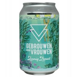 Gebrouwen Door Vrouwen Zonnig Zeewit 330ml - Bierwinkelier