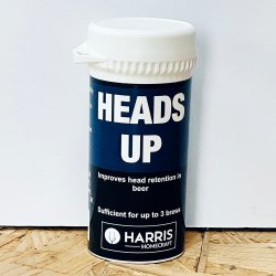 Heads Up - Head Retention Improver For Beer - Harris - Brewbitz Homebrew Shop