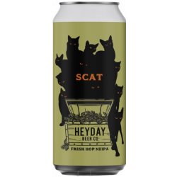 Heyday Scat Fresh Hop New England IPA 440ml - The Beer Cellar