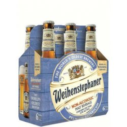 WEIHENSTEPHANER NON ALCOHOLIC LAGER 12oz 6PK BOTTLES - Schaefer’s