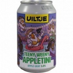 Uiltje Brewing Company Teeny Weeny Appletini - Dokter Bier