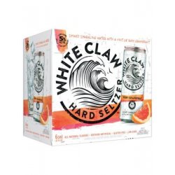 WHITE CLAW HARD SLTZR GRAPEFRUIT 12oz 6PK CANS - Schaefer’s