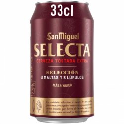 Cerveza tostada extra San Miguel Selecta lata 33 cl. - Carrefour España