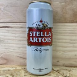 Stella Artois IMPORTED 5% ABV 568ml PINT Can Best Before End 10.2023 - Kay Gee’s Off Licence