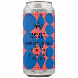 Brew Your Mind – Fruit Works – Raspberry + Blackberry + Blueberry - Rebel Beer Cans