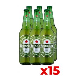 Heineken 66cl - Cassa da 15 bott. - Bottle of Italy