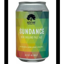 Backyard Brewing Co Backyard Brewing Sundance 330ml - Bierwinkelier