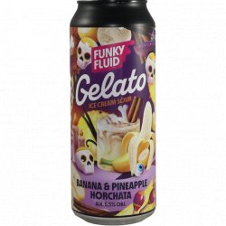 Funky Fluid Gelato: Banana & Pineapple Horchata
